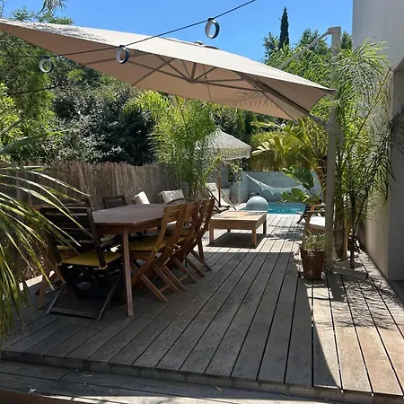 Maison Avec Piscine Proche Mer, Calme Et Paisible Hébergement de vacances Le Pradet